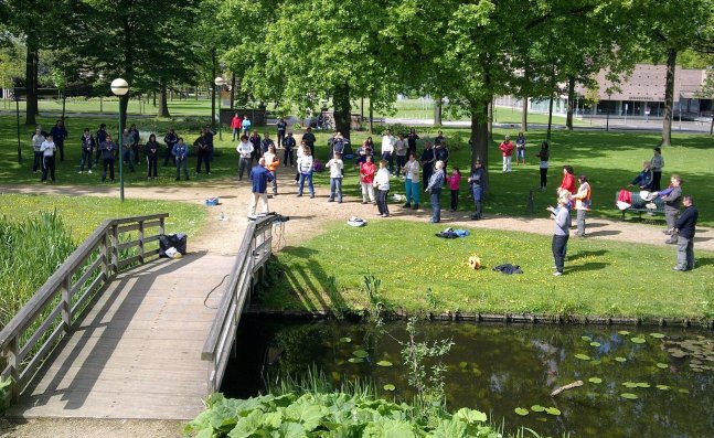 Workshop buiten